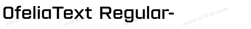 0feliaText Regular字体转换